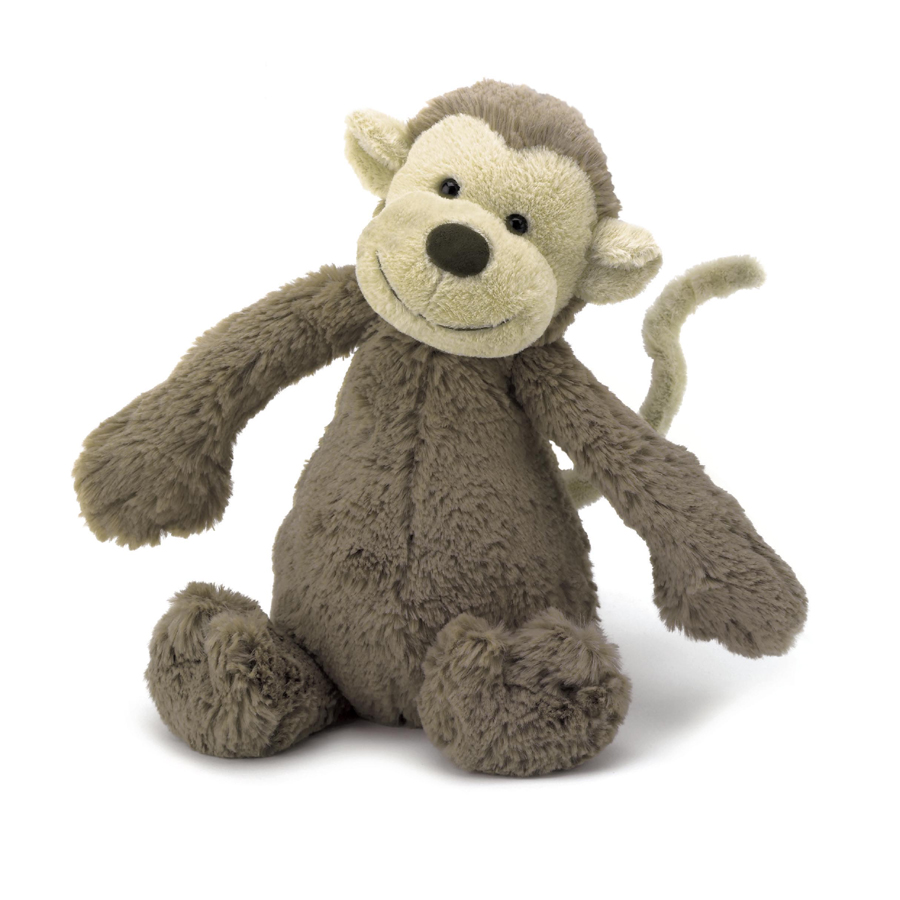 MAŁPKA, Bashful Monkey, Jellycat, wys. 31 cm
